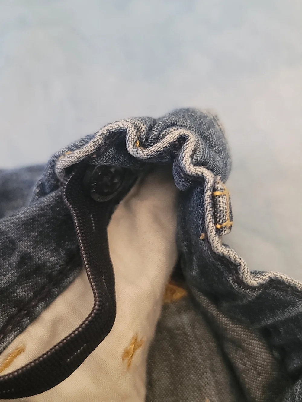 GAP Boys Washed Blue Denim Shorts